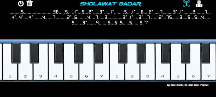 Basuri Telolet Pianika Lite android App screenshot 4